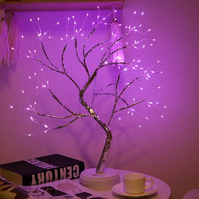 LED Night Light - Tree Copper