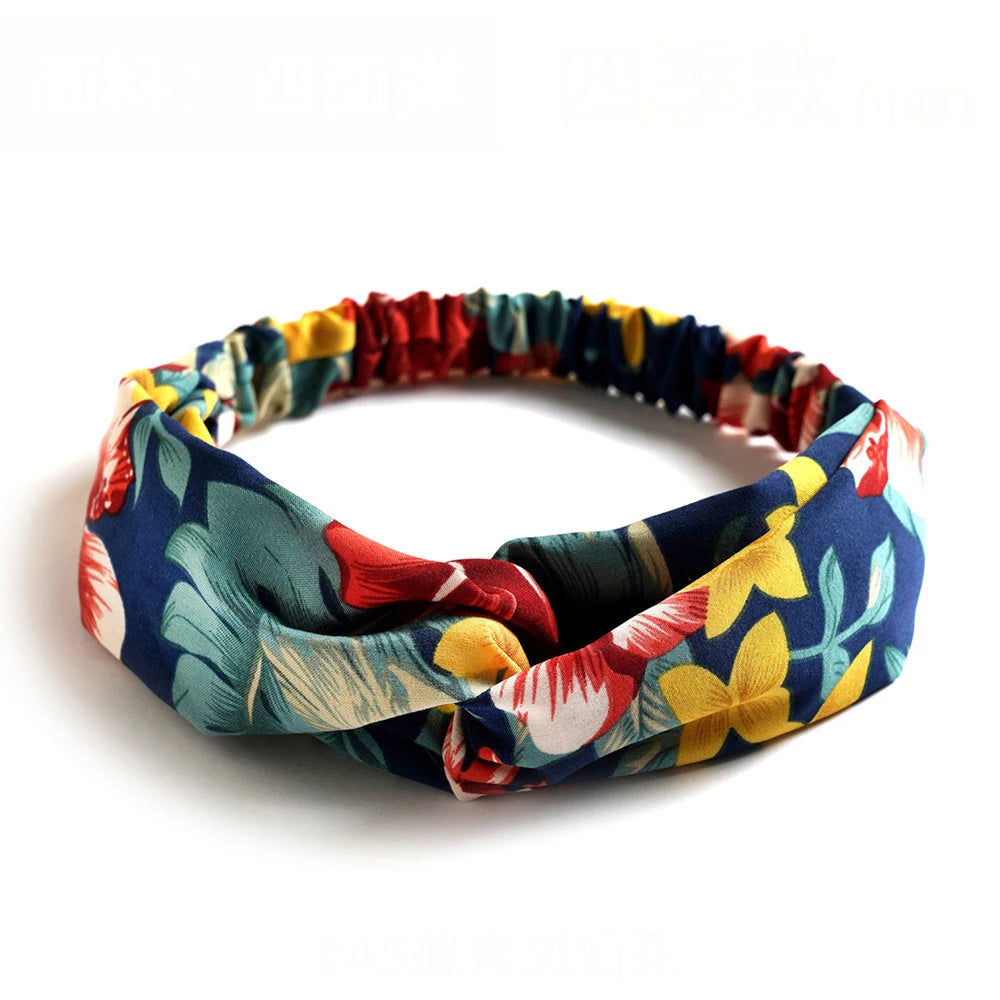 Hair Bands - Print Headbands Vintage