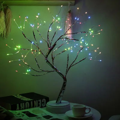 LED Night Light - Tree Copper