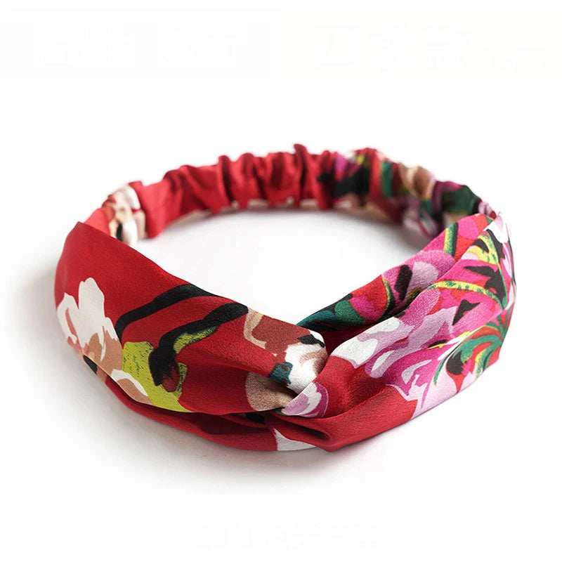 Hair Bands - Print Headbands Vintage