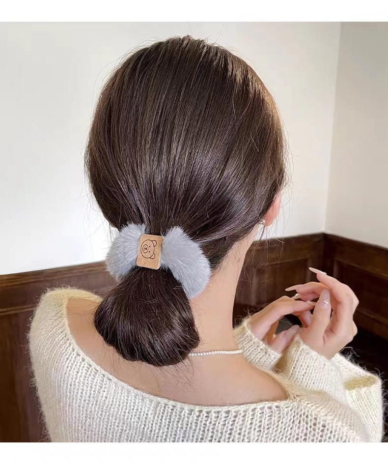 Soft Plush - Headband High Elasticity Braided Hair Accessories