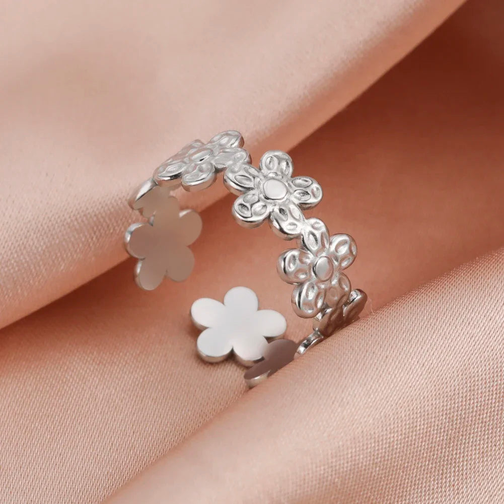 Women -Stainless Steel Open Rings