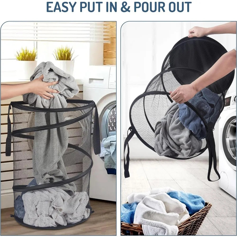 Folding Dirty Laundry - Sorting Basket