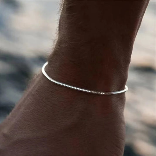 MEN - Stainless Steel  Chain Bracelet