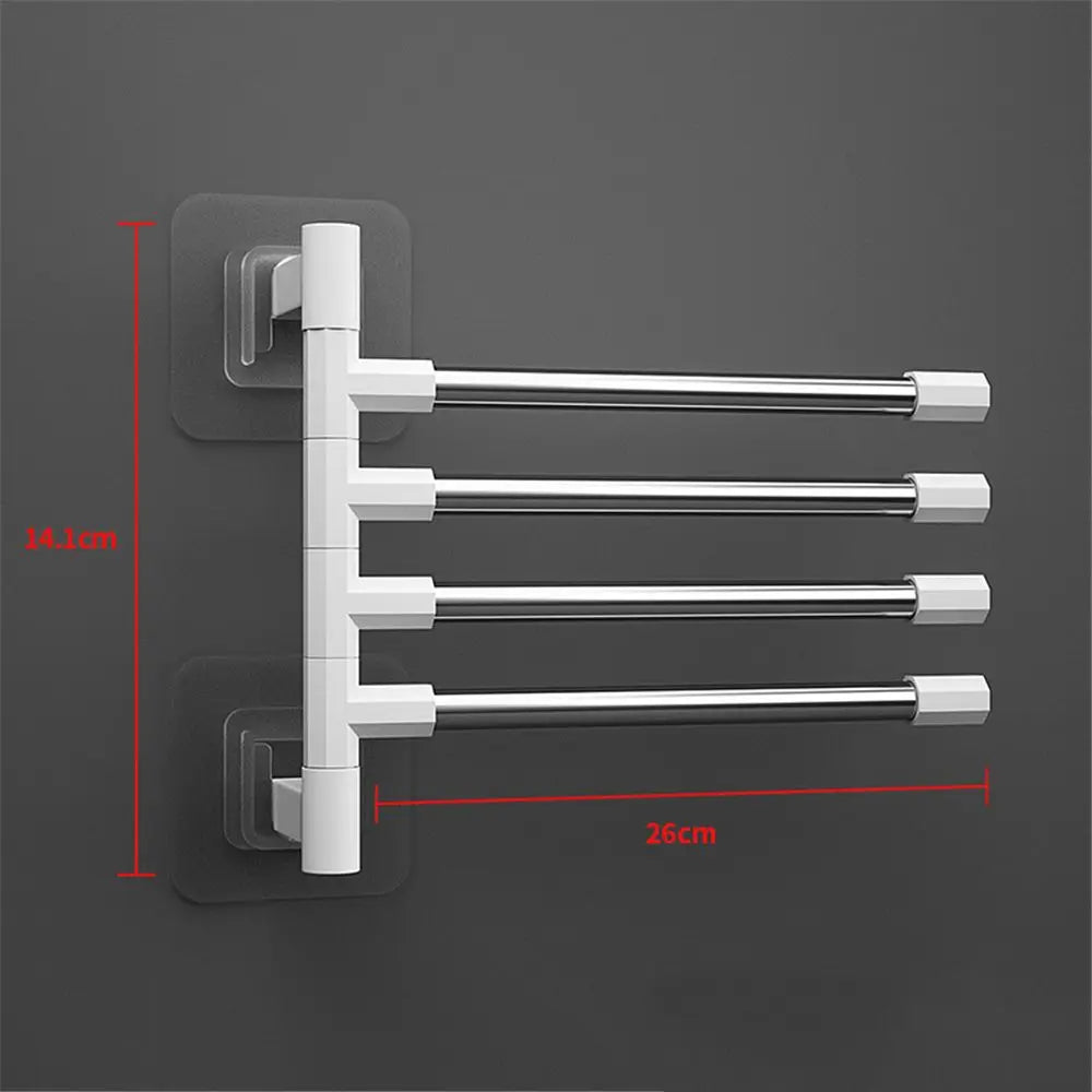 Rotatable Swing Arms - Towel Rack Bathroom