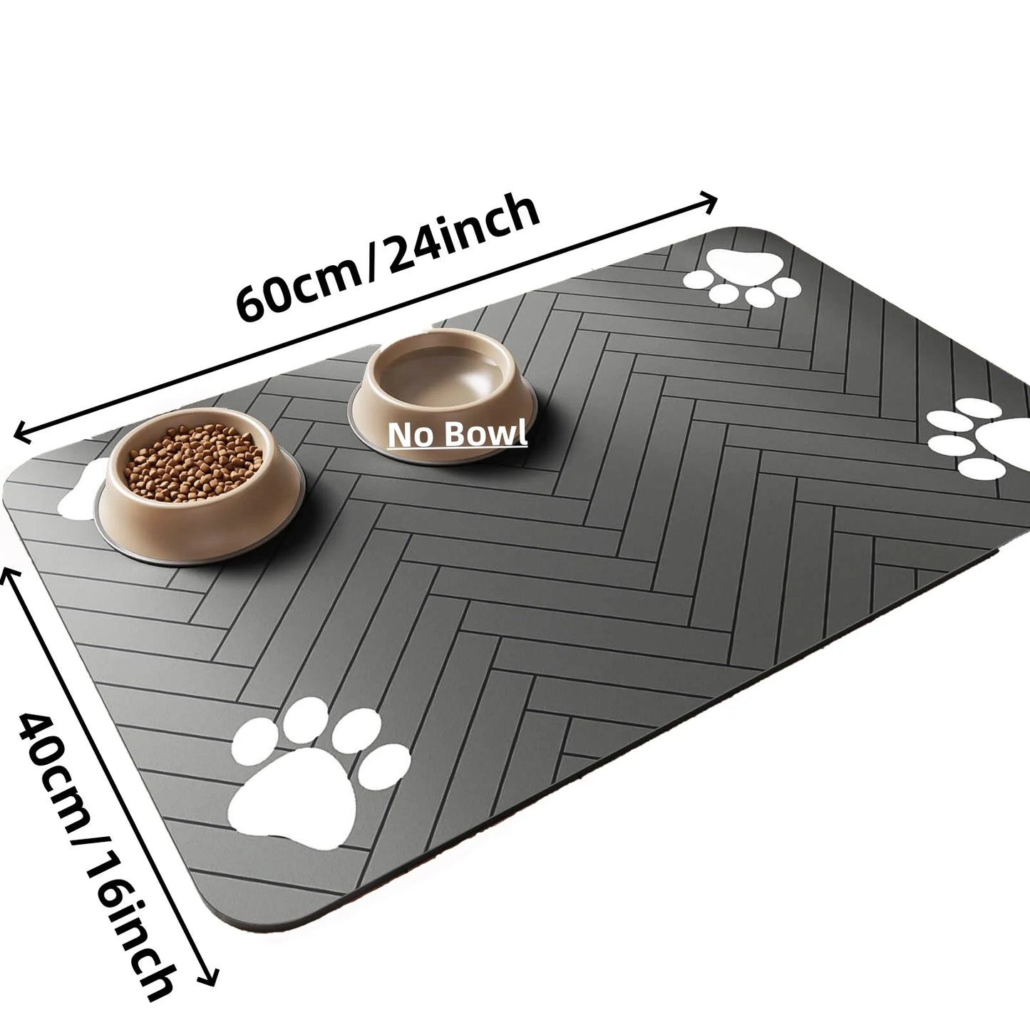 Pet Feeding Mat-Absorbent Pet