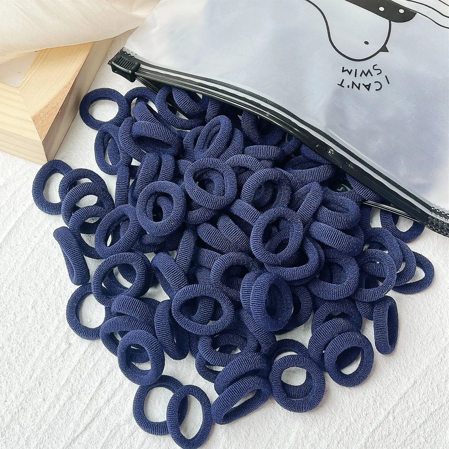 Elastic - Hair Bands Girls Sweets Scrunchie Rubber Band