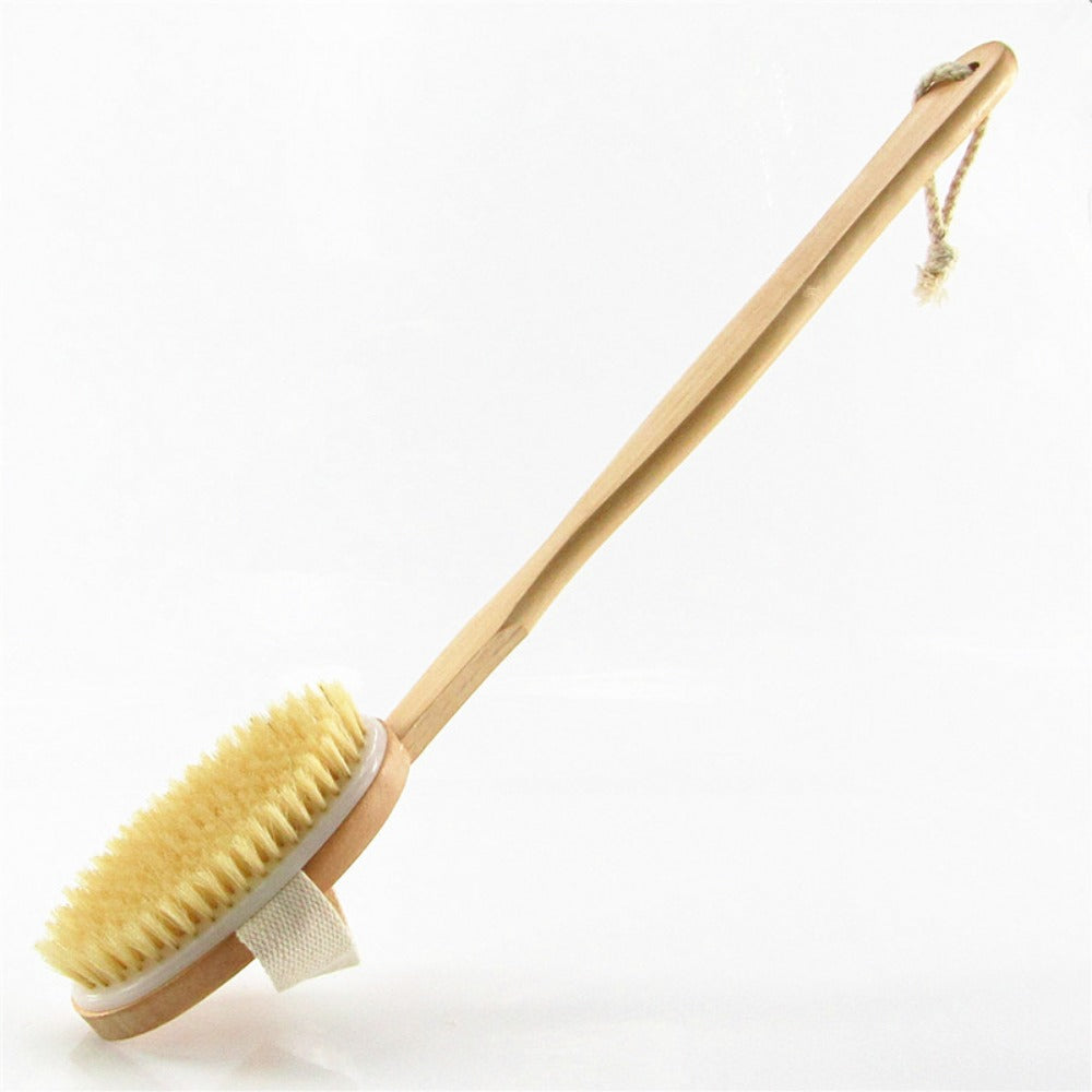 Wooden Detachable - Long Handle Shower Body Brush