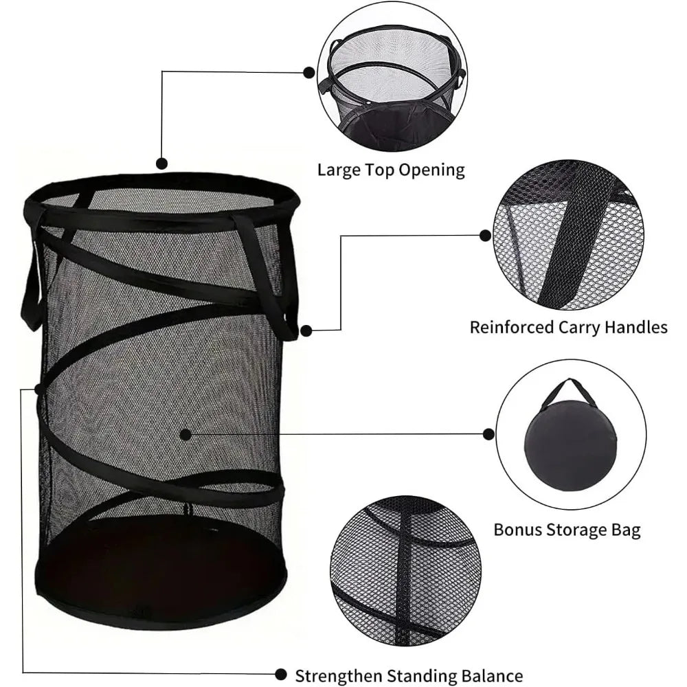 Folding Dirty Laundry - Sorting Basket