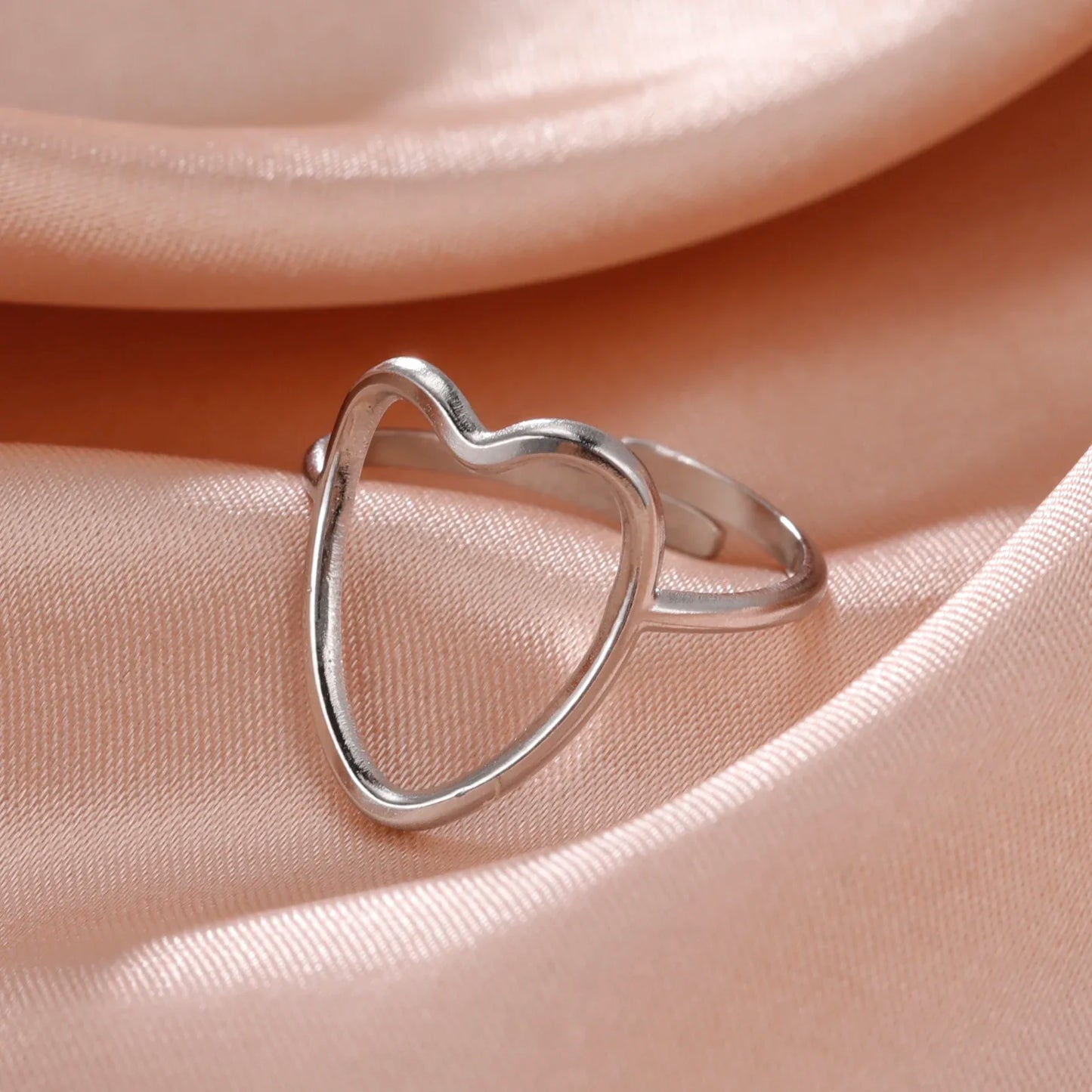 Women -Stainless Steel Open Rings