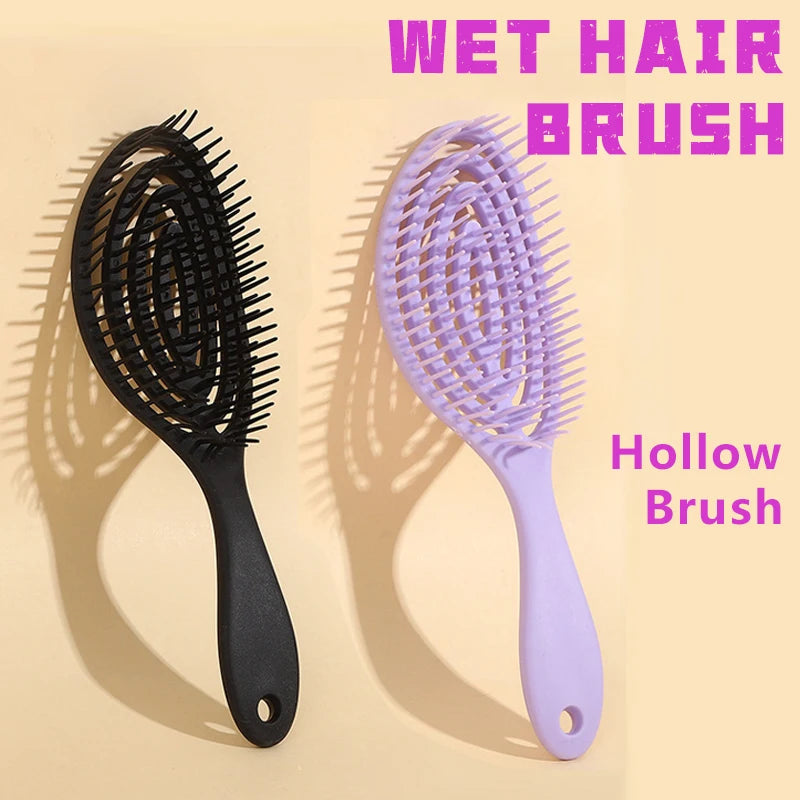 Hair Comb Salon- Wet Hair Brush Women