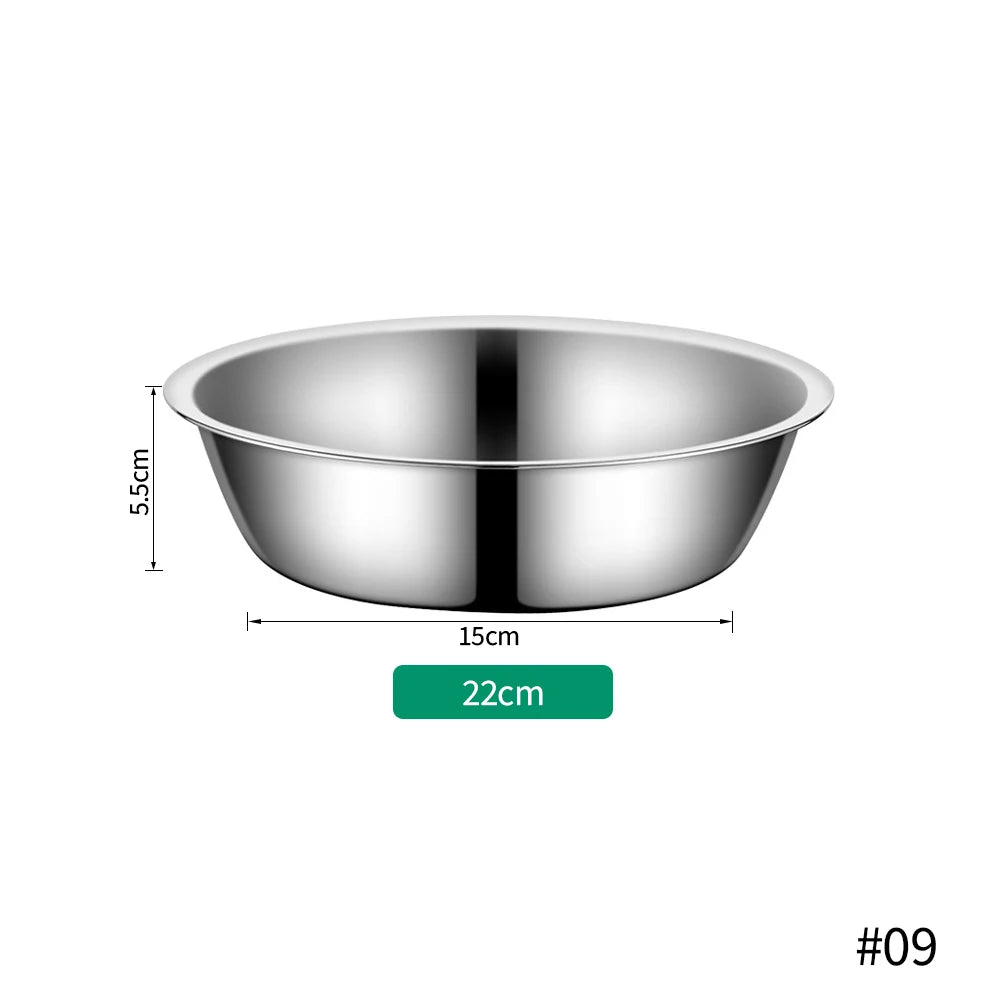 Large Capacity Dog Bowl Stainless Steel