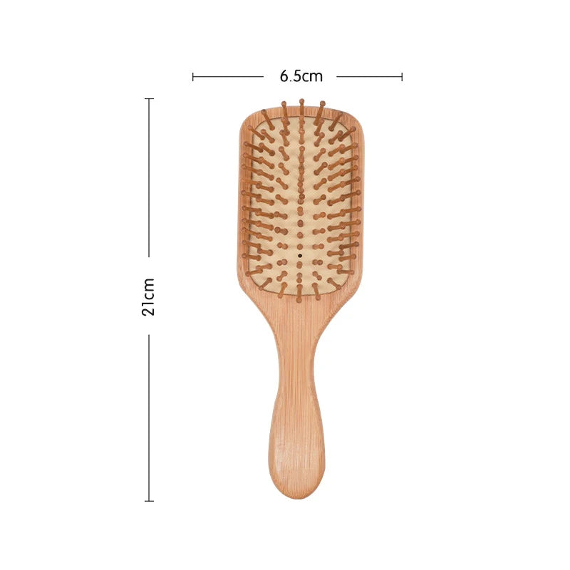 Premium - Wooden Bamboo Hair Brush