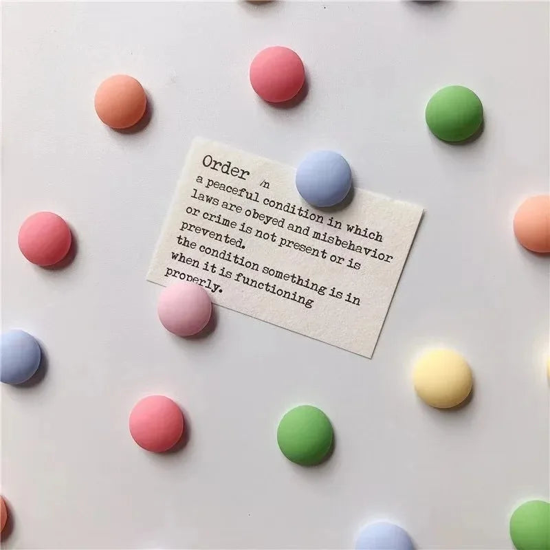 Frosted - Round Magnets