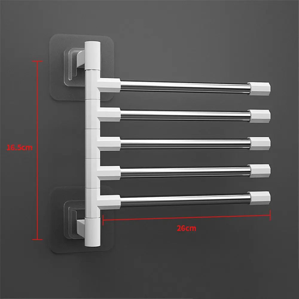 Rotatable Swing Arms - Towel Rack Bathroom