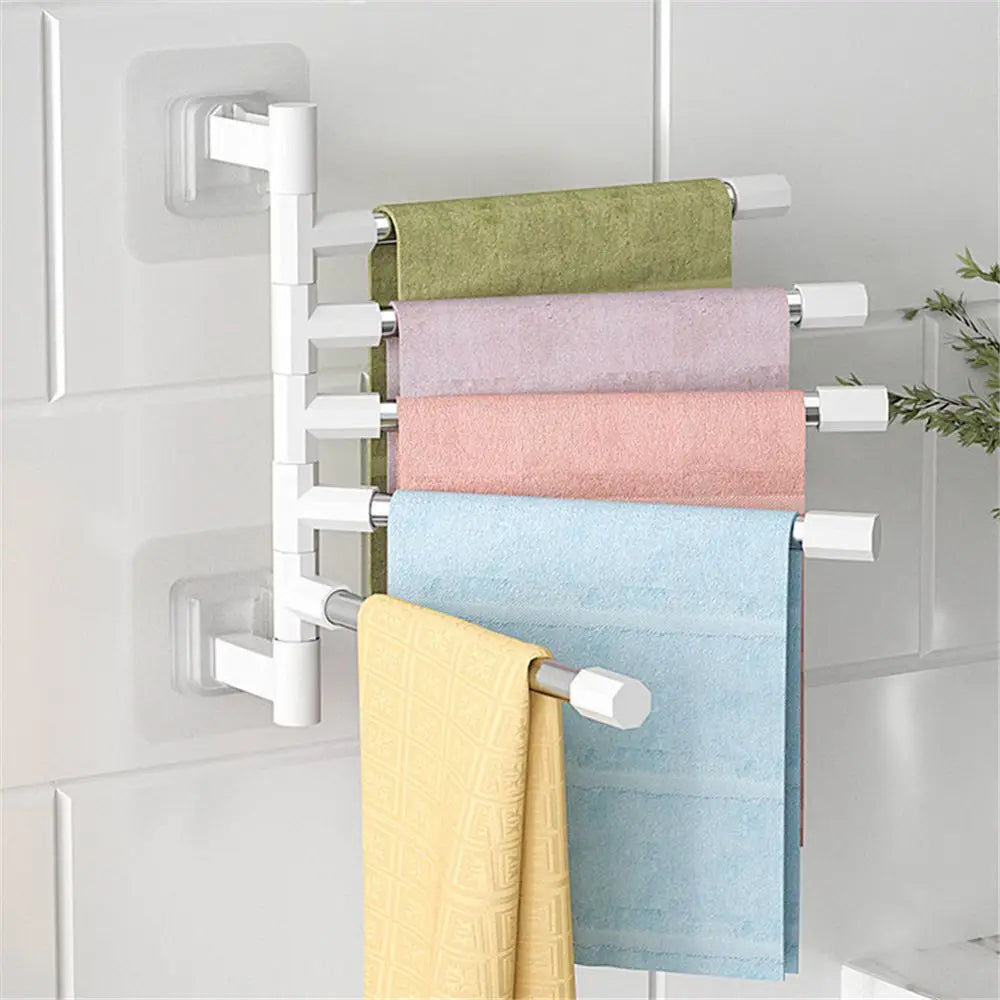 Rotatable Swing Arms - Towel Rack Bathroom