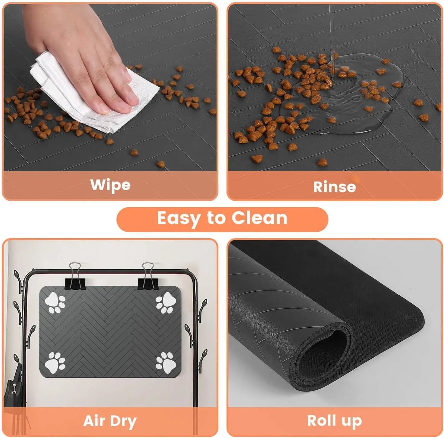 Pet Feeding Mat-Absorbent Pet