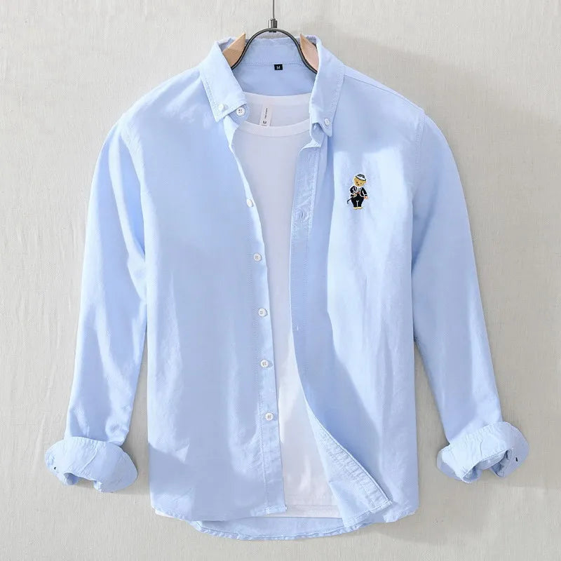 Men Casual - Long Sleeved Shirt