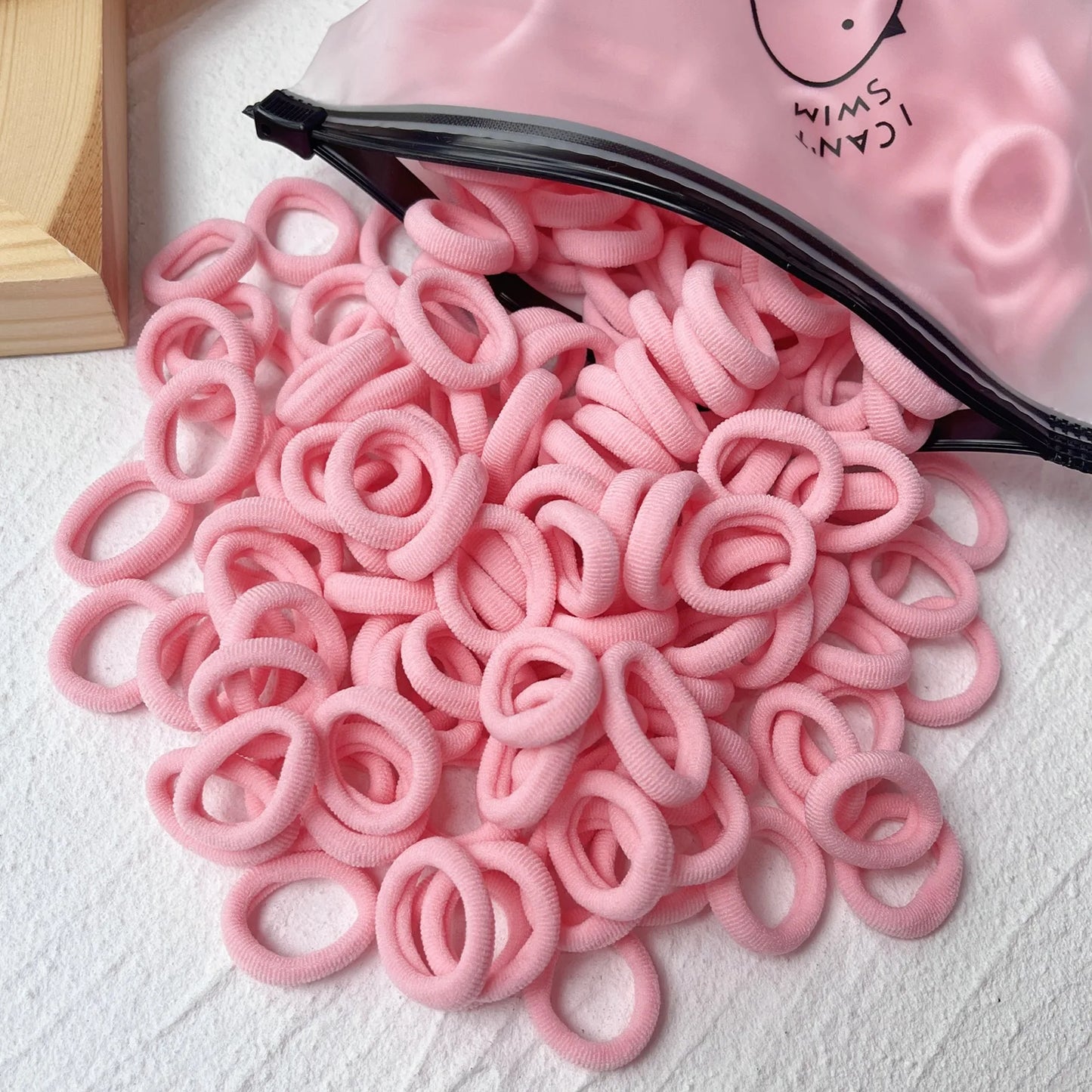 Elastic - Hair Bands Girls Sweets Scrunchie Rubber Band