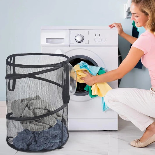 Folding Dirty Laundry - Sorting Basket