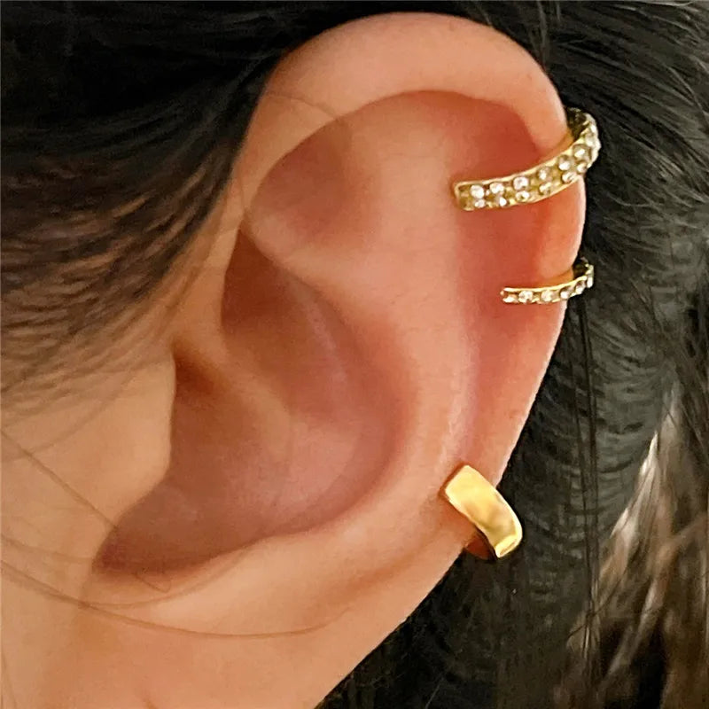 Women - Ear Cuffs Without Piercing Ear Clip Earrings