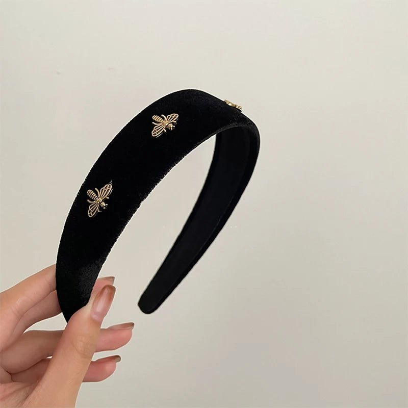 Hair Hoop - Temperament Bee Wide Hair Hoop Hairbands