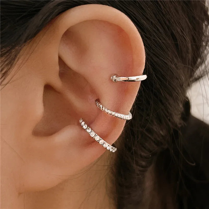 Women - Ear Cuffs Without Piercing Ear Clip Earrings