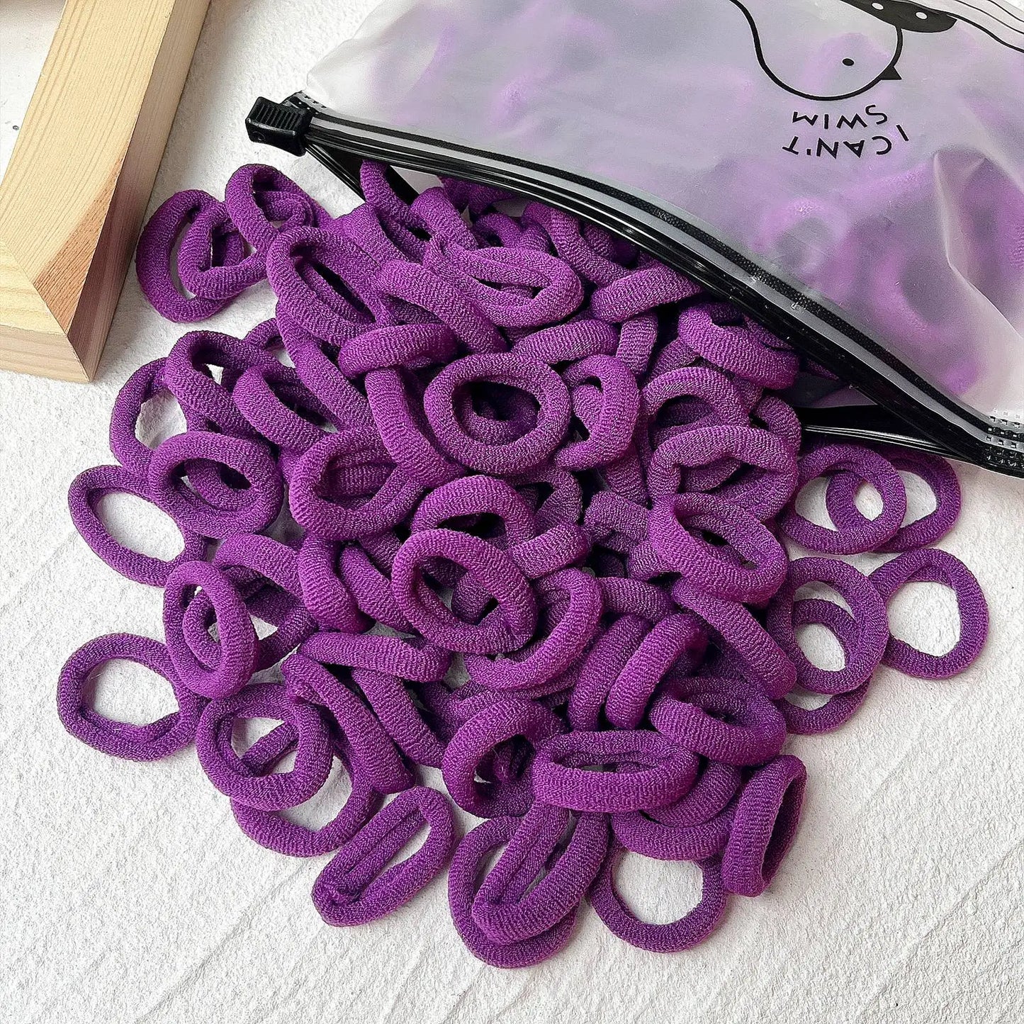 Elastic - Hair Bands Girls Sweets Scrunchie Rubber Band