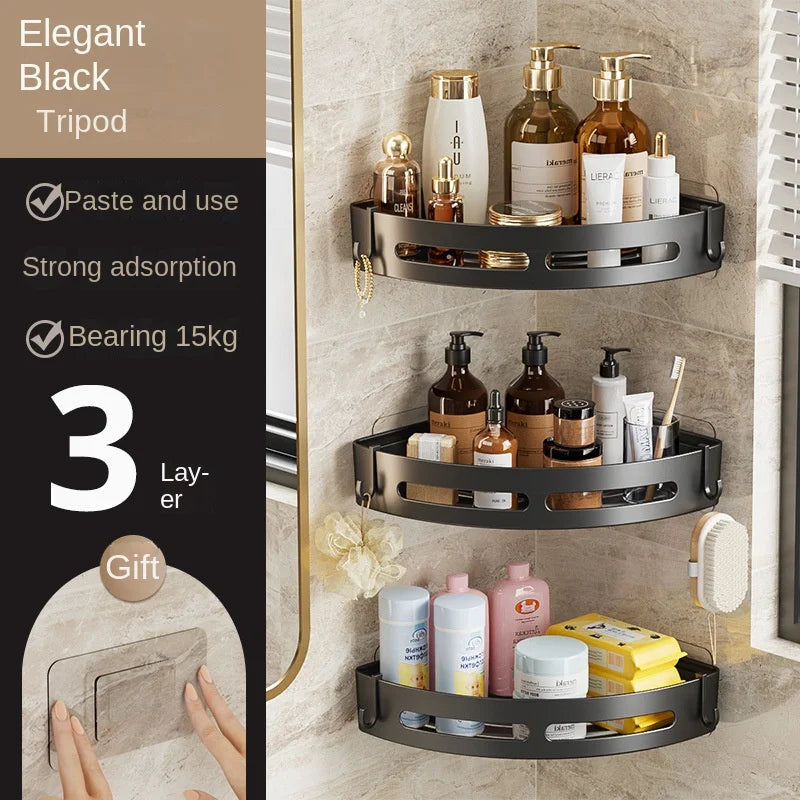 Caddy Shelves Storage Shelf Towel Holder Shelves For Bathroom