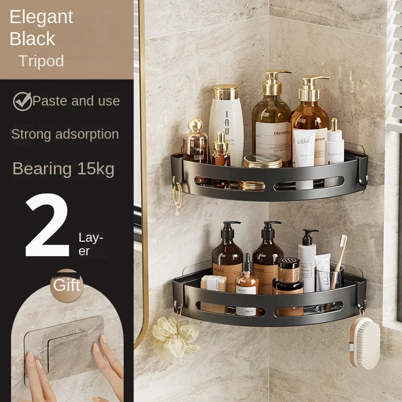 Caddy Shelves Storage Shelf Towel Holder Shelves For Bathroom