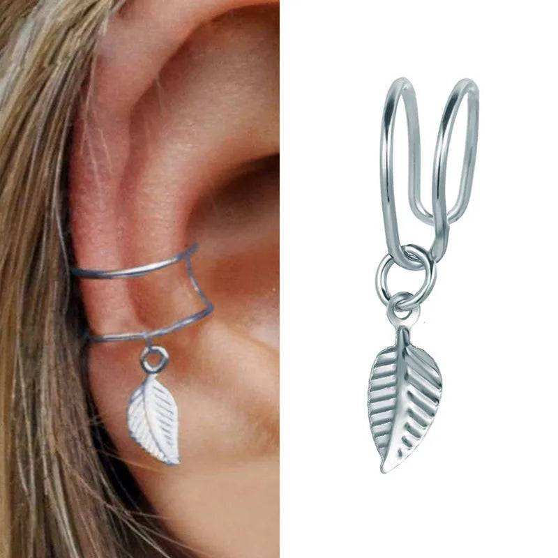 Women - Ear Cuffs Without Piercing Ear Clip Earrings