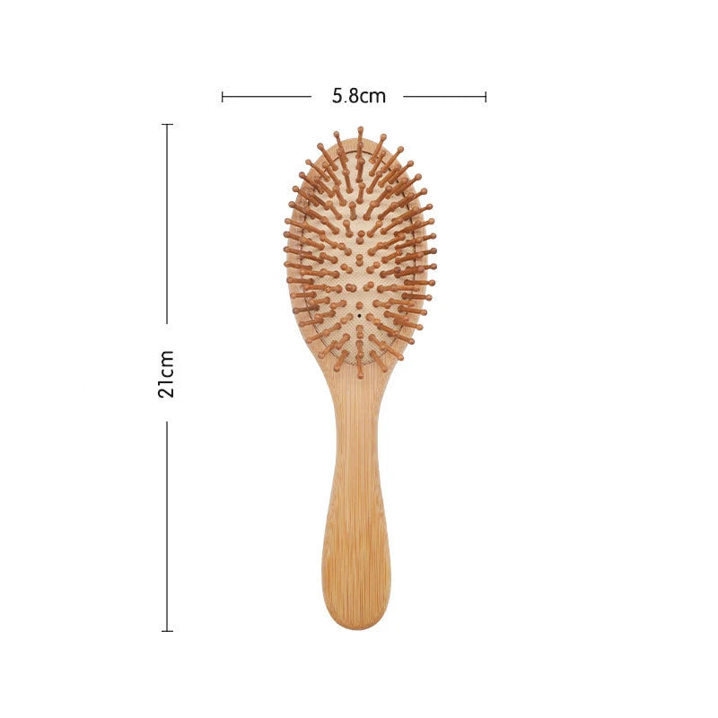 Premium - Wooden Bamboo Hair Brush