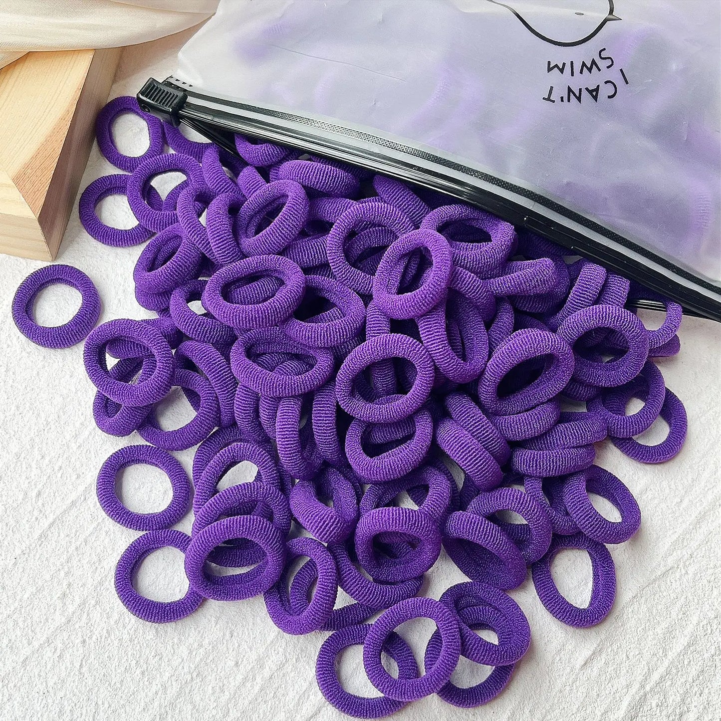 Elastic - Hair Bands Girls Sweets Scrunchie Rubber Band