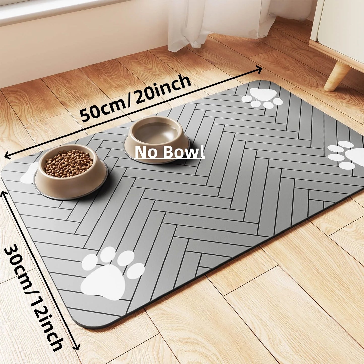 Pet Feeding Mat-Absorbent Pet