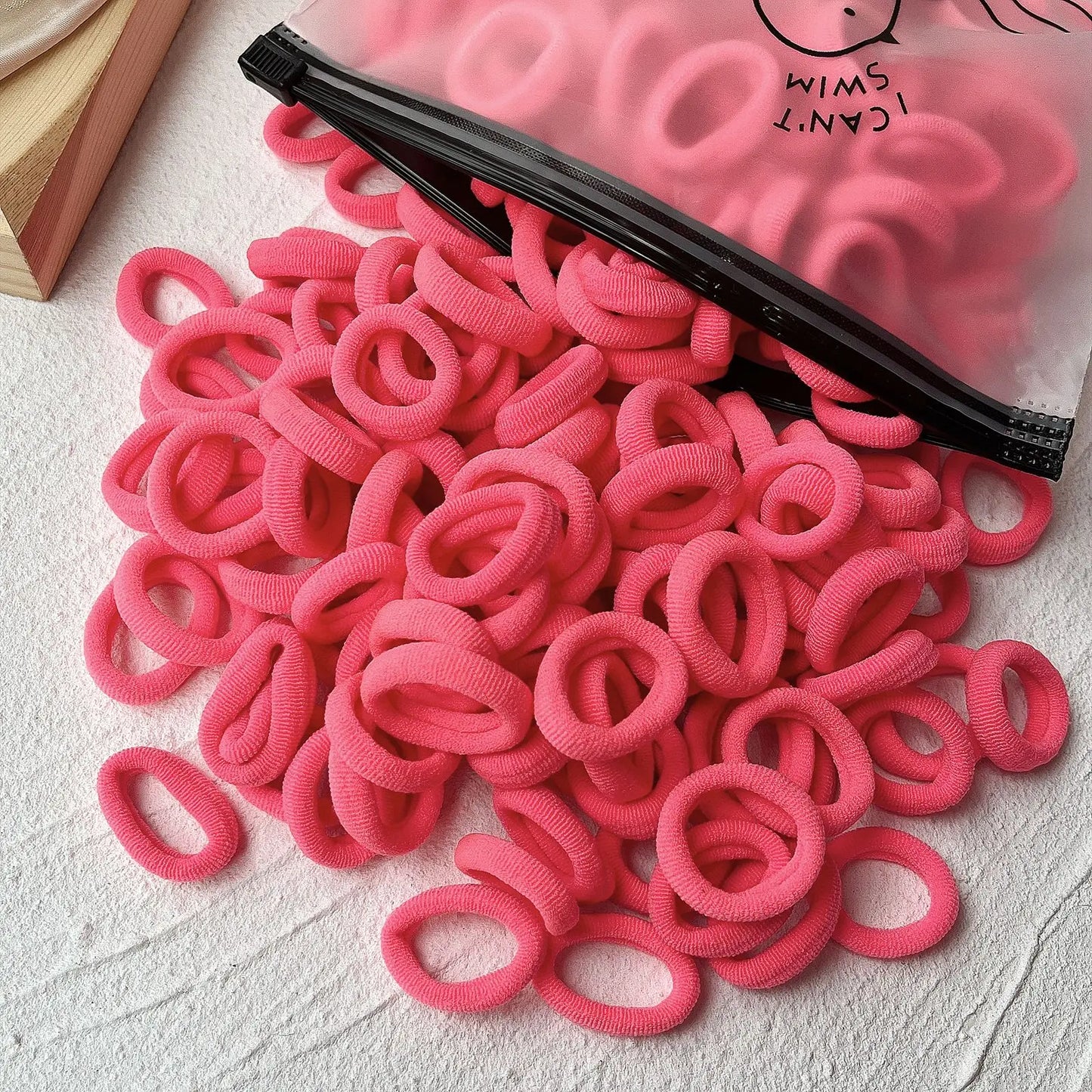 Elastic - Hair Bands Girls Sweets Scrunchie Rubber Band