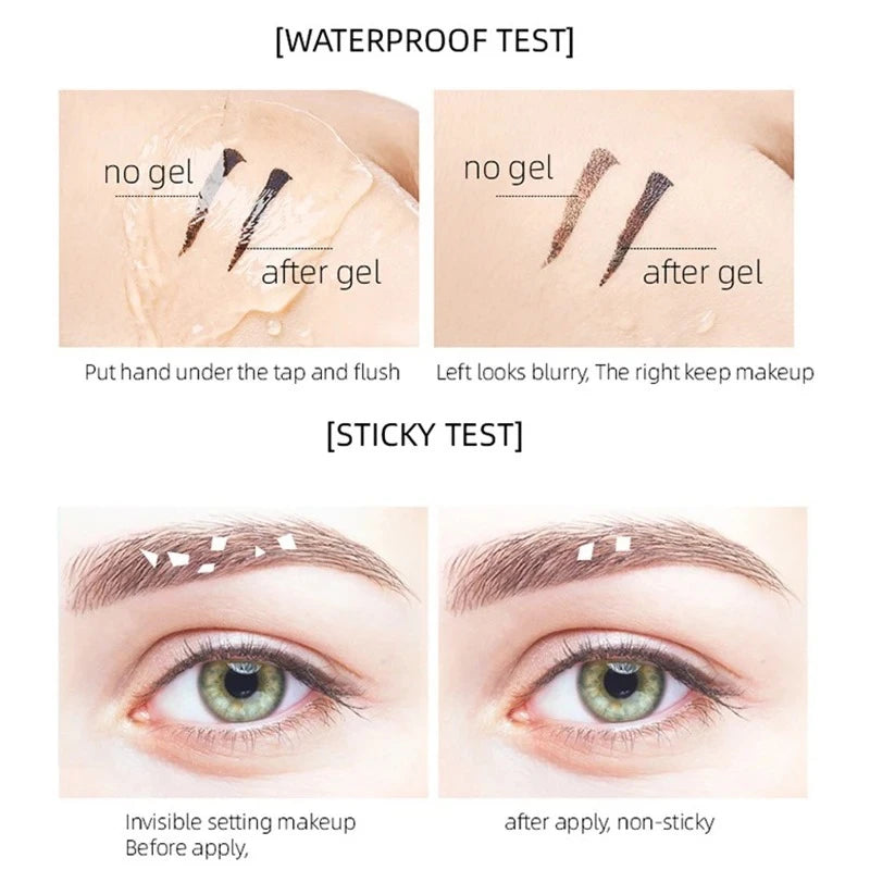 Waterproof Transparent Gel - Eyebrow Styling Cream Long Lasting Fixing Brow