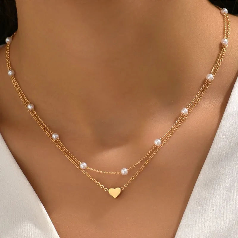 Women - Necklace  Love Heart