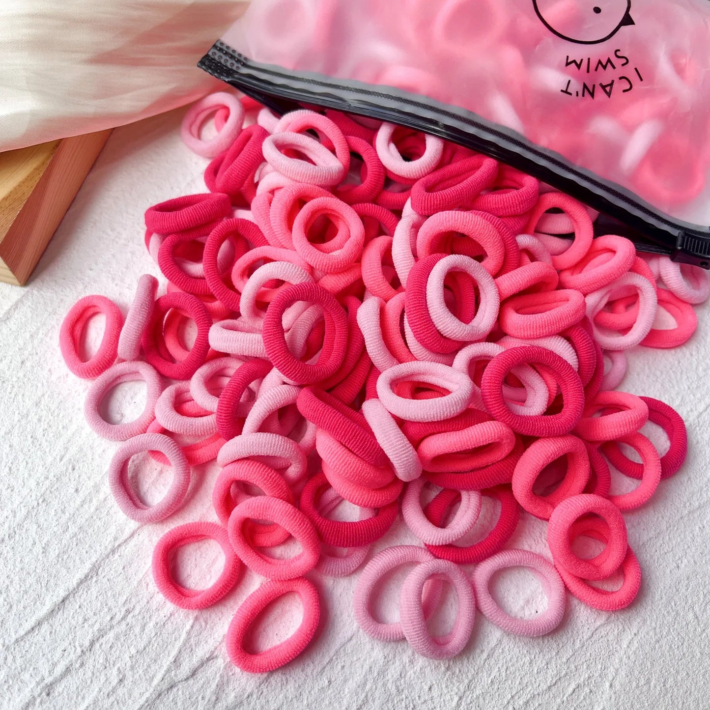 Elastic - Hair Bands Girls Sweets Scrunchie Rubber Band