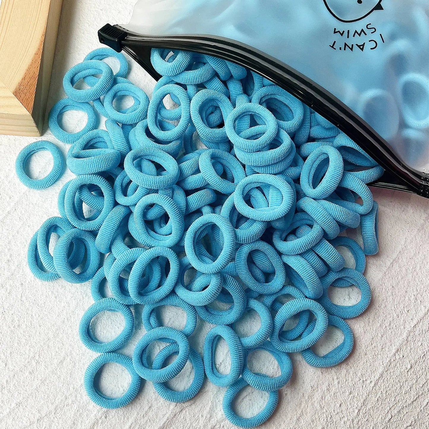 Elastic - Hair Bands Girls Sweets Scrunchie Rubber Band