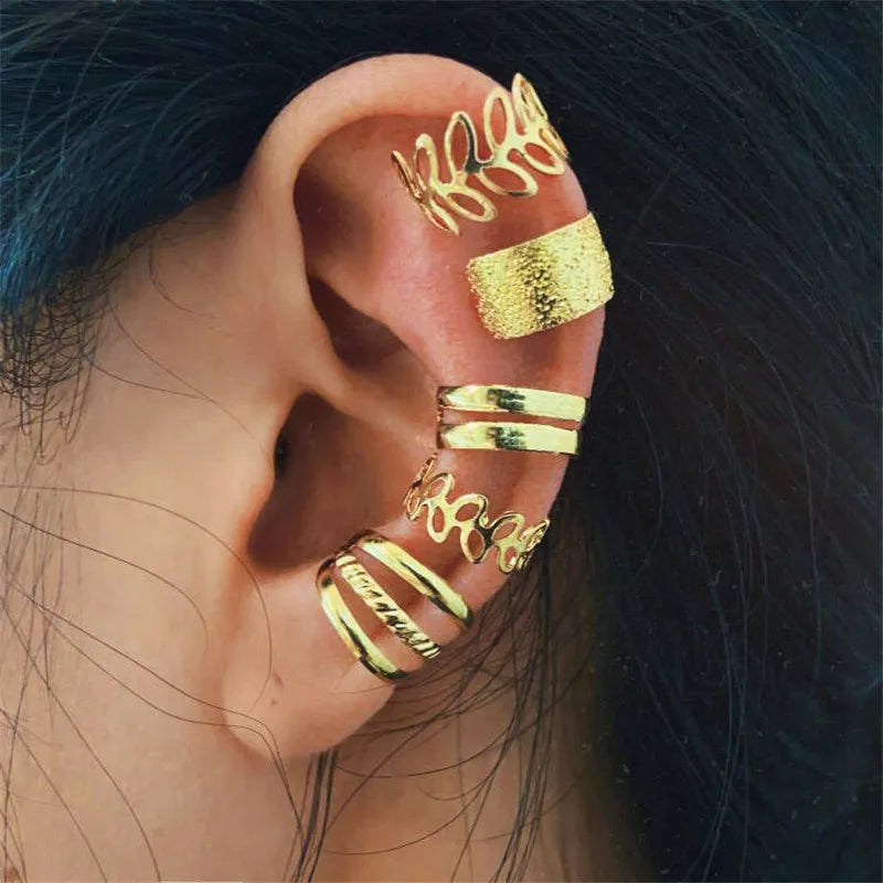 Women - Ear Cuffs Without Piercing Ear Clip Earrings