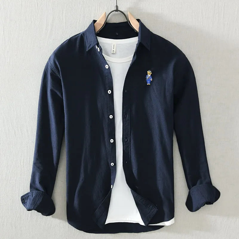 Men Casual - Long Sleeved Shirt