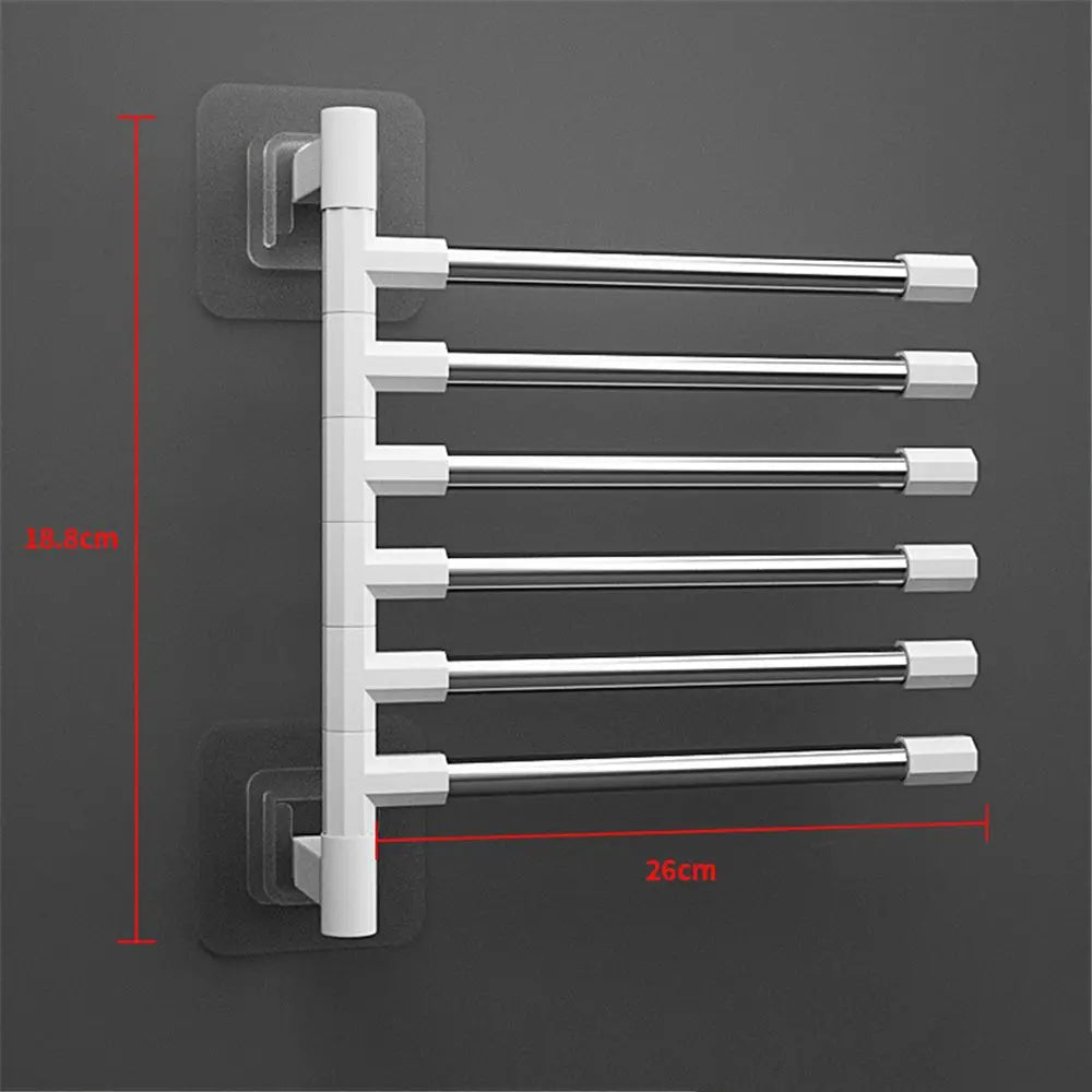 Rotatable Swing Arms - Towel Rack Bathroom