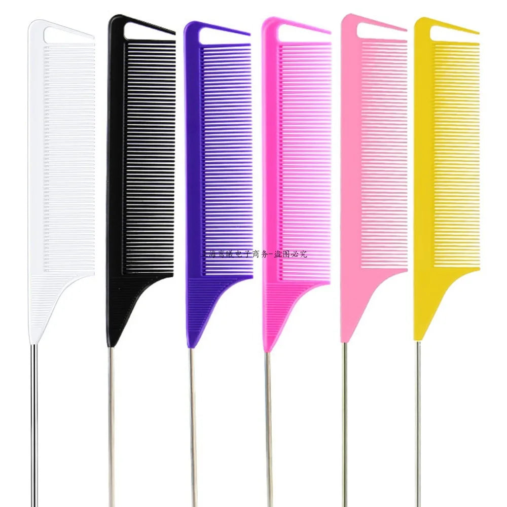 Professional Hair - Comb Heat Resistant Medium Cutting Carbon Comb Salon