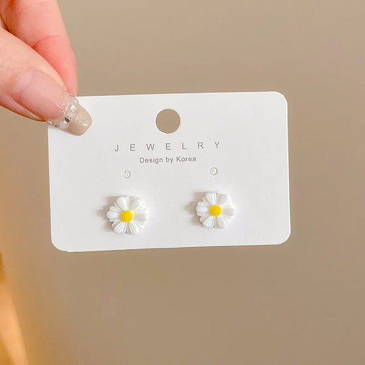 Women - White Color  Earrings