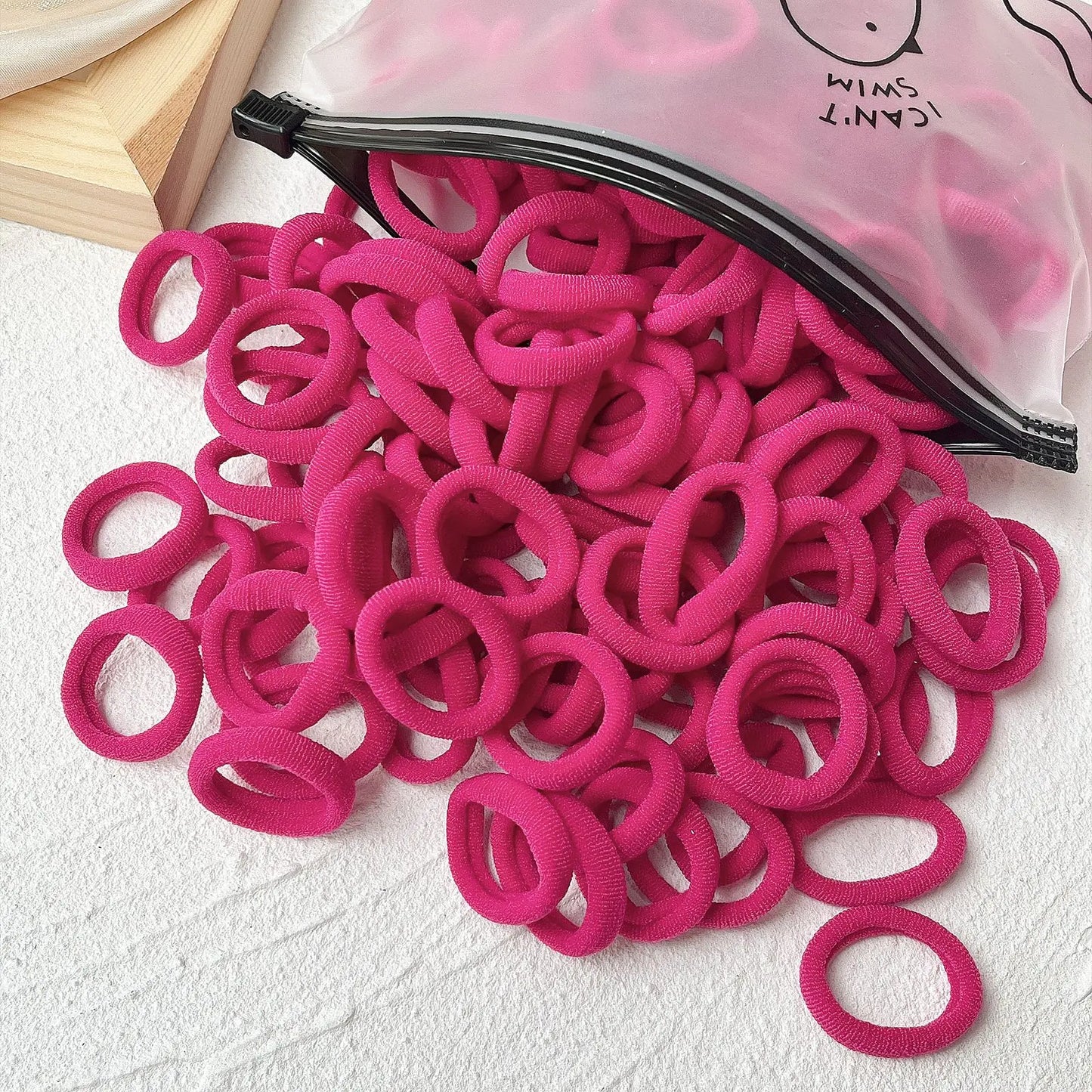 Elastic - Hair Bands Girls Sweets Scrunchie Rubber Band