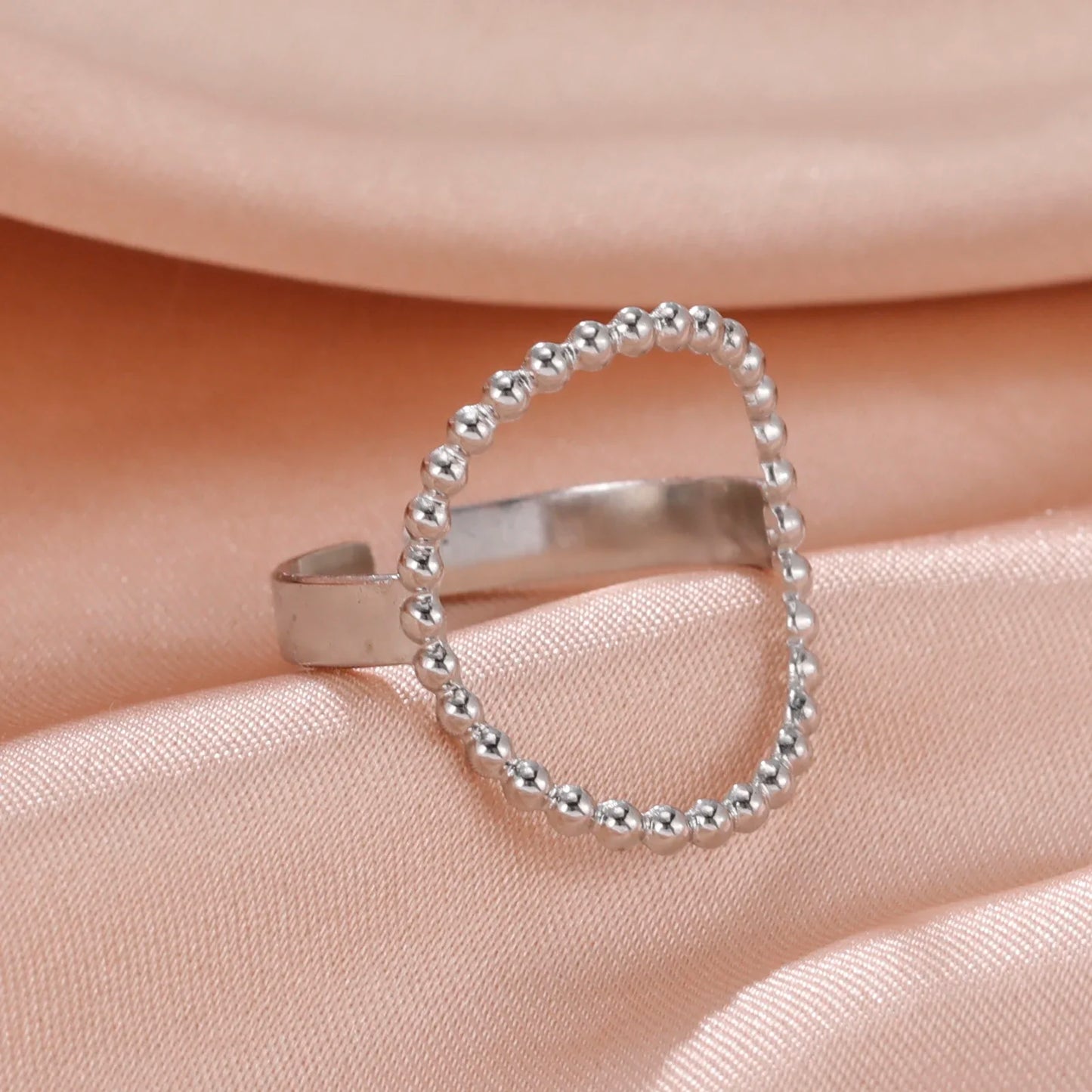 Women -Stainless Steel Open Rings