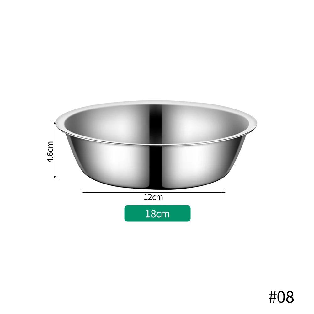 Large Capacity Dog Bowl Stainless Steel