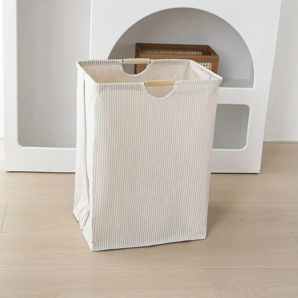 Dual-handle Laundry Hamper