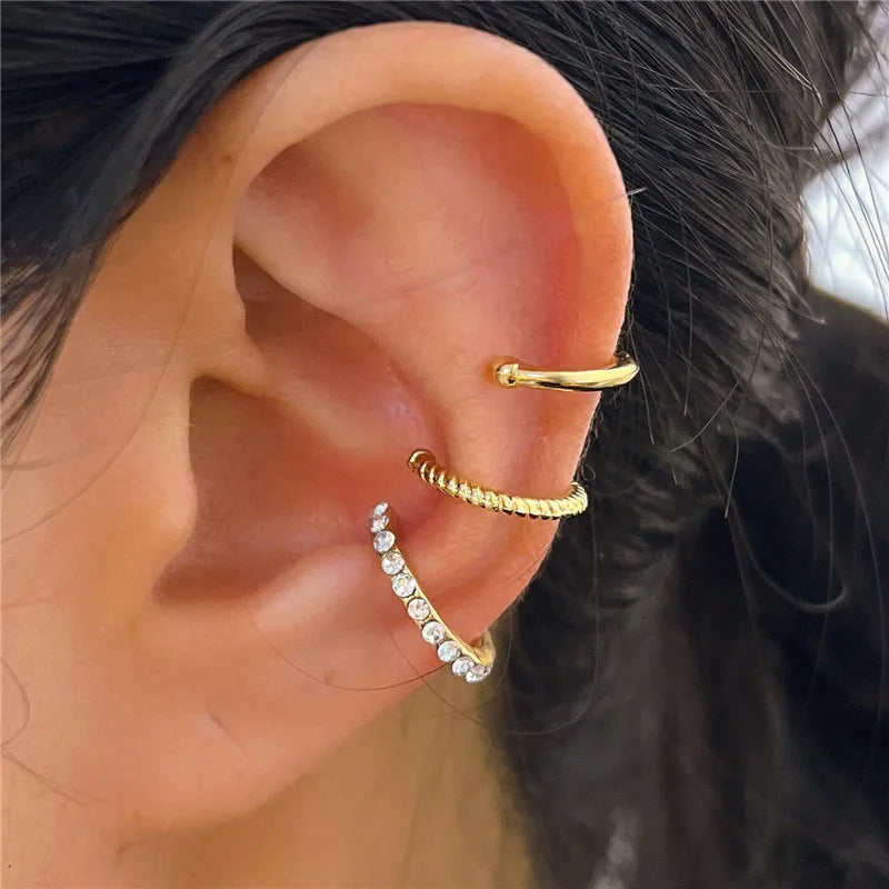 Women - Ear Cuffs Without Piercing Ear Clip Earrings