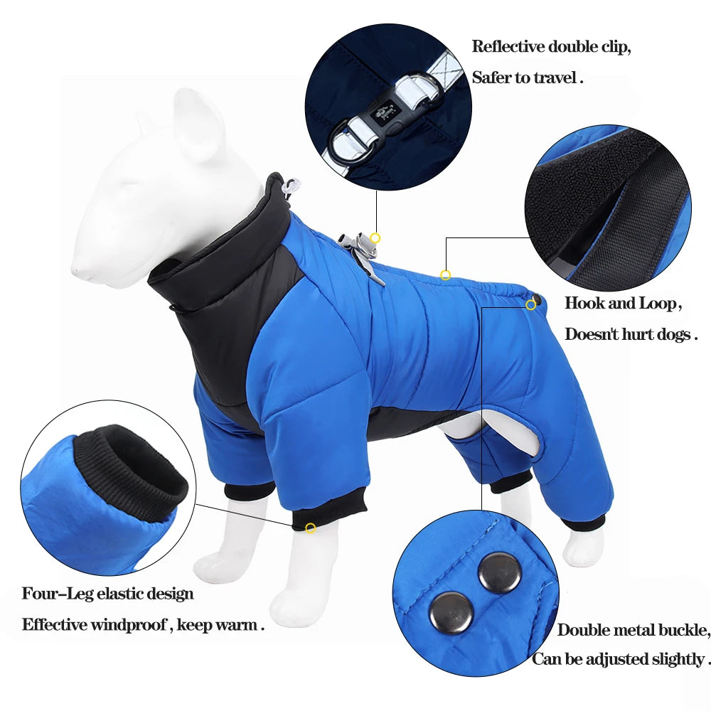 Waterproof Dog - Jumpsuit Coat Winter